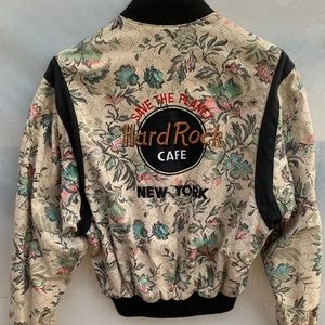 Vintage Hard Rock Cafe Baseball Jacket, circa 1985